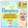 Pampers premium protection couches taille 2 4-8kg x34