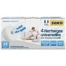 Carrefour recharge 4 galets 450g neutre