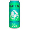Gallia champ libre blonde non filtrée 5.8° canette 50cl