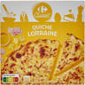 Carrefour quiche lorraine 400g