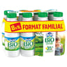 Lactel bio lait écrème bouteille 8x1l format famlial