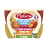 Materne compotes coupelles multivariétés fruits jaunes 12x100g