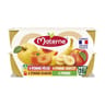Materne compotes coupelles multivariétés fruits jaunes 16x100g
