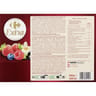 Carrefour extra 4 bâtonnets glace fruits rouges coeur vanille 312g