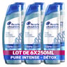 Head & shoulders pure intense shampooing deep cleanse extra fresh 250ml
