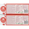 Carrefour classic' biscuits barquettes fraise 2x120g