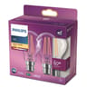 Philips ampoule LED B22 standard blanc-chaud claire 60W
