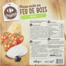 Carrefour original pizza cuite au feu de bois chèvre 420g