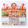 Carrefour classic' lardons de volaille fumes 2x75g