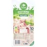 Carrefour classic' poitrine tranches fines nature 140g