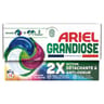 Ariel grandiose pods lessive liquide en capsules couleurs x 14 lavages
