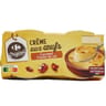 Carrefour original dessert crème aux oeufs caramel sel 4x100g