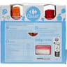 Carrefour kids gourde de yaourt fraise abricot 6x90g