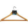 Carrefour home lot de 3 cintres en bois