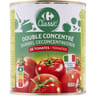 Carrefour classic' sauce double concentré tomates 880g