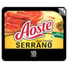 Aoste sélection quart de jambon Serrano pré-tranché 18 tranches 220g