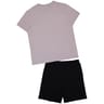 Pyjashort homme GRIS/NOIR M