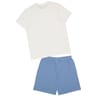 Pyjashort captain homme BLANC/BLEU CAPTAIN XXL