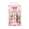 Elegant touch méga kit faux-ongles naturels 10 tailles x96