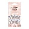 Elegant touch faux ongles luxe looks champagne campaign x24