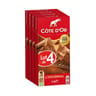 Cote d'or tablette de chocolat lait 400g