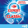 Carrefour expert tablettes lave-vaisselle classic x40