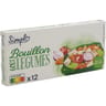 Carrefour simpl bouillon goût légumes 120g