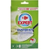 Carrefour expert kit plumeau dépoussiérant 1 manche et 5 recharges