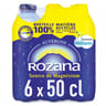 Rozana eau minerale naturellement gazeuse 6x50cl