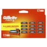 Gillette fusions recharges lames de rasoir pour homme x12
