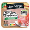 Madrange jambon supérieur à l'étouffée sans couenne 6 tranches 240g