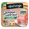 Madrange jambon supérieur à l'étouffée sans couenne 6 tranches 240g