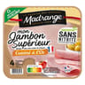 Madrange mon jambon supérieur cuisiné à l'os sans nitrite sans couenne 4 tranches 160g