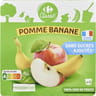Carrefour classic dessert de fruits à la banane ssa 4x100g