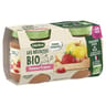 Blédina les récoltes bio pommes fraises dès 6 mois 2x130g