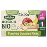 Bledina les récoltes bio pommes bananes kiwis dès 6 mois 2x130g