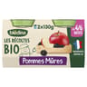 Blédina les récoltes bio pots pommes mûres 2x130g dès 4/6 mois