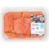 Poêlée de saumon sans peau sans arêtes ASC FILIERE QUALITE CARREFOUR la barquette de 1000g