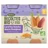 Bledina les récoltes bio carottes patates douces boulghour dès 8 mois 2x200g