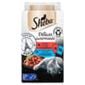 Sheba délices gourmands sachets fraîcheur taste of paris au boeuf et aux poissons blancs