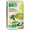 Carrefour bio velouté courgettes et basilic 1 l