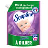 Soupline eco recharge assouplissant à diluer lavande 600ml