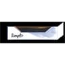 Carrefour simpl tapis rectangle picot PVC