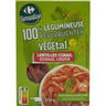 Carrefour sensation penne lentilles corail 250g