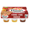 Panier de Yoplait nature sur fruits d'hiver 6x140g