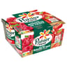 Panier de Yoplait standard fraise framboise 4x125g