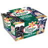 Panier de Yoplait standard mûres myrtilles 4x125g