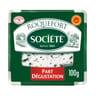 Société roquefort aop part dégustation 100g