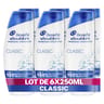 Head & shoulders shampoing classic antipélliculaire 250ml