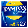 Tampax compak regular tampons avec applicateur x27